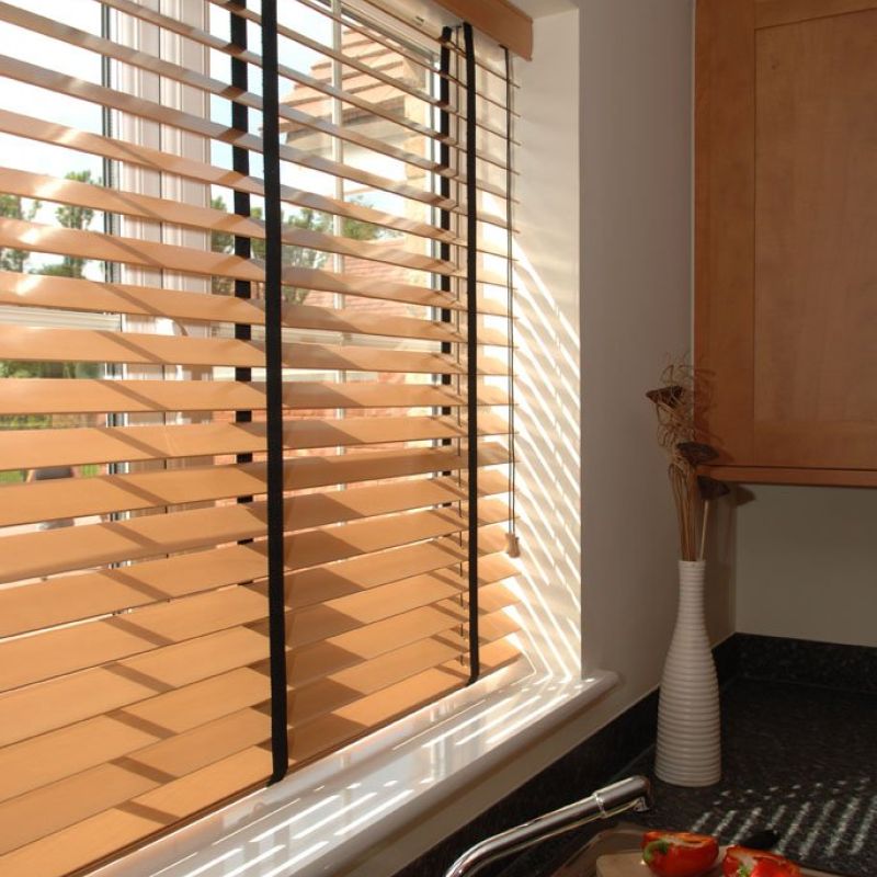 Real Wood Blinds example blind